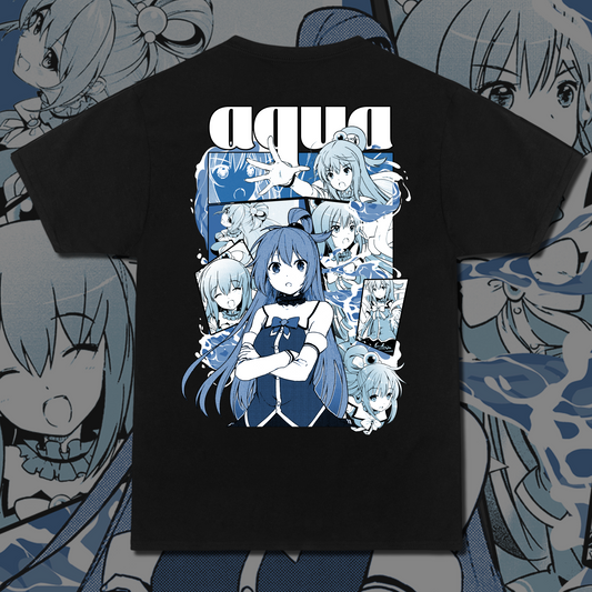 Aqua Manga T-Shirt