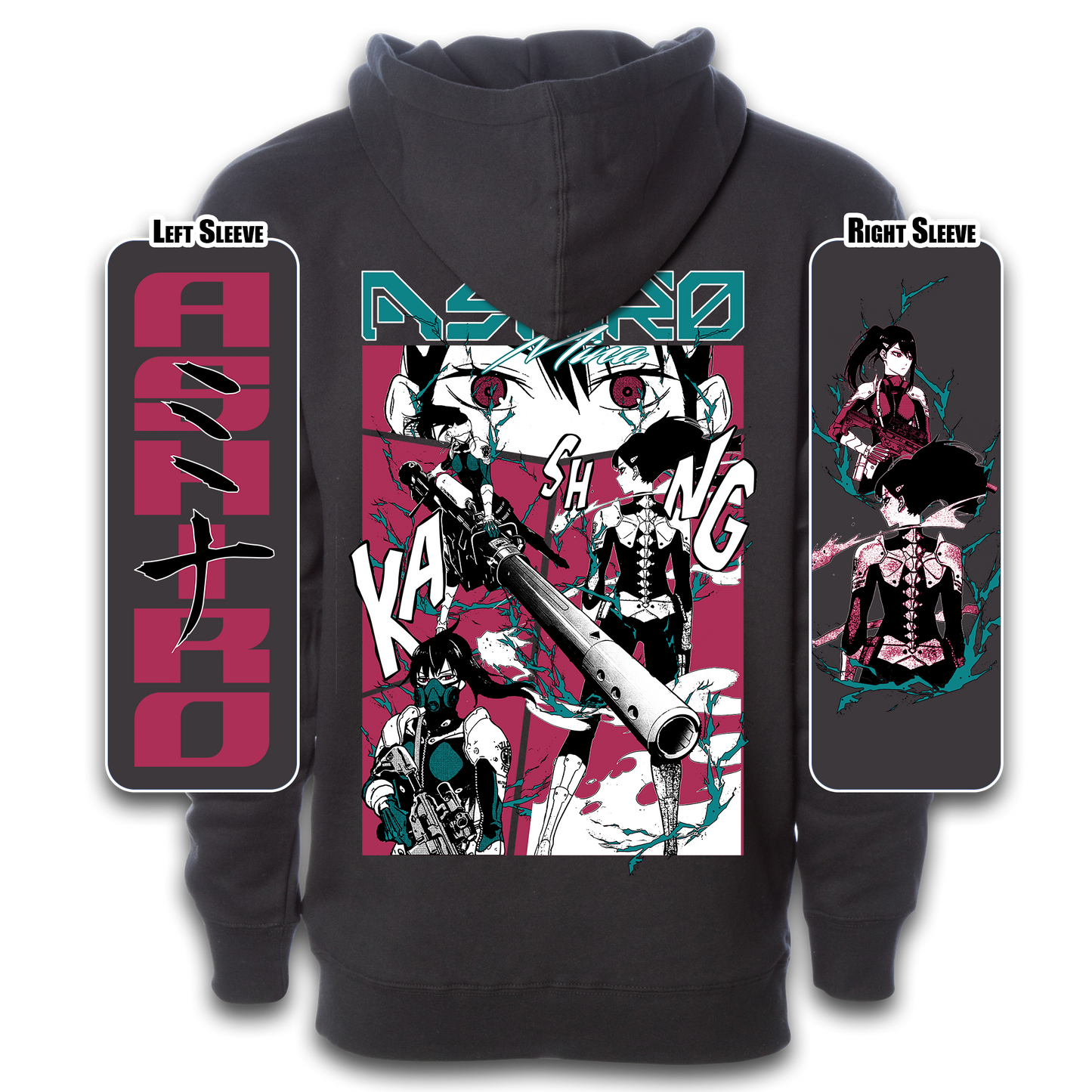 Ashiro Manga Hoodie