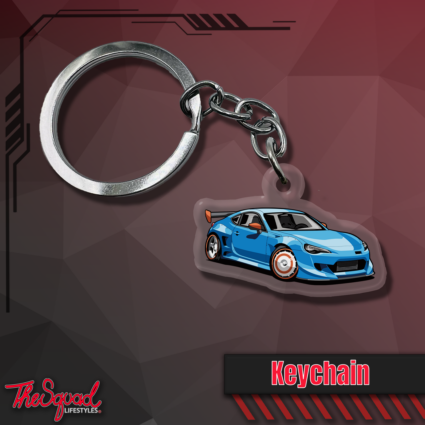 BRZ Keychain