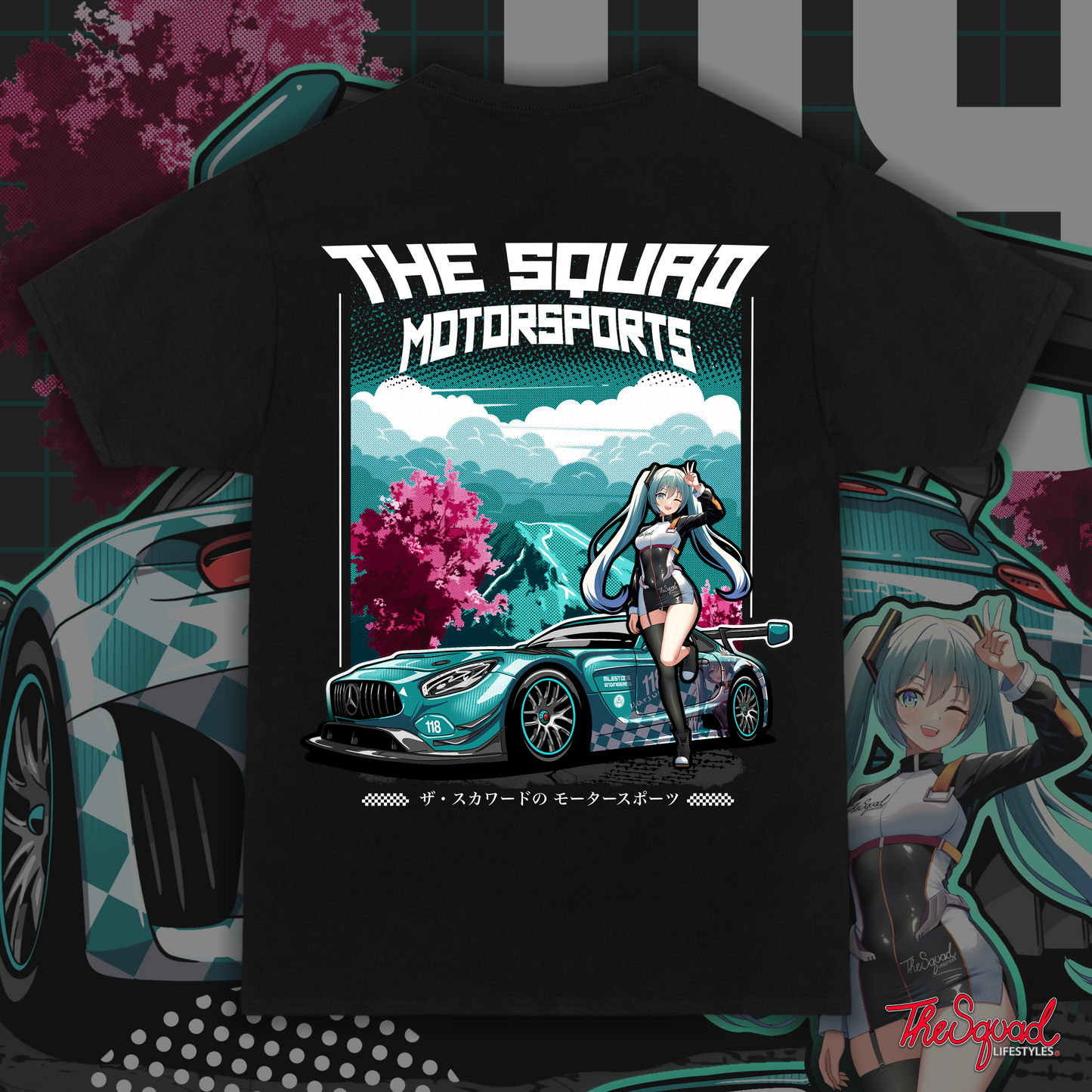 Racer Miku V2 T-Shirt (Clearance)