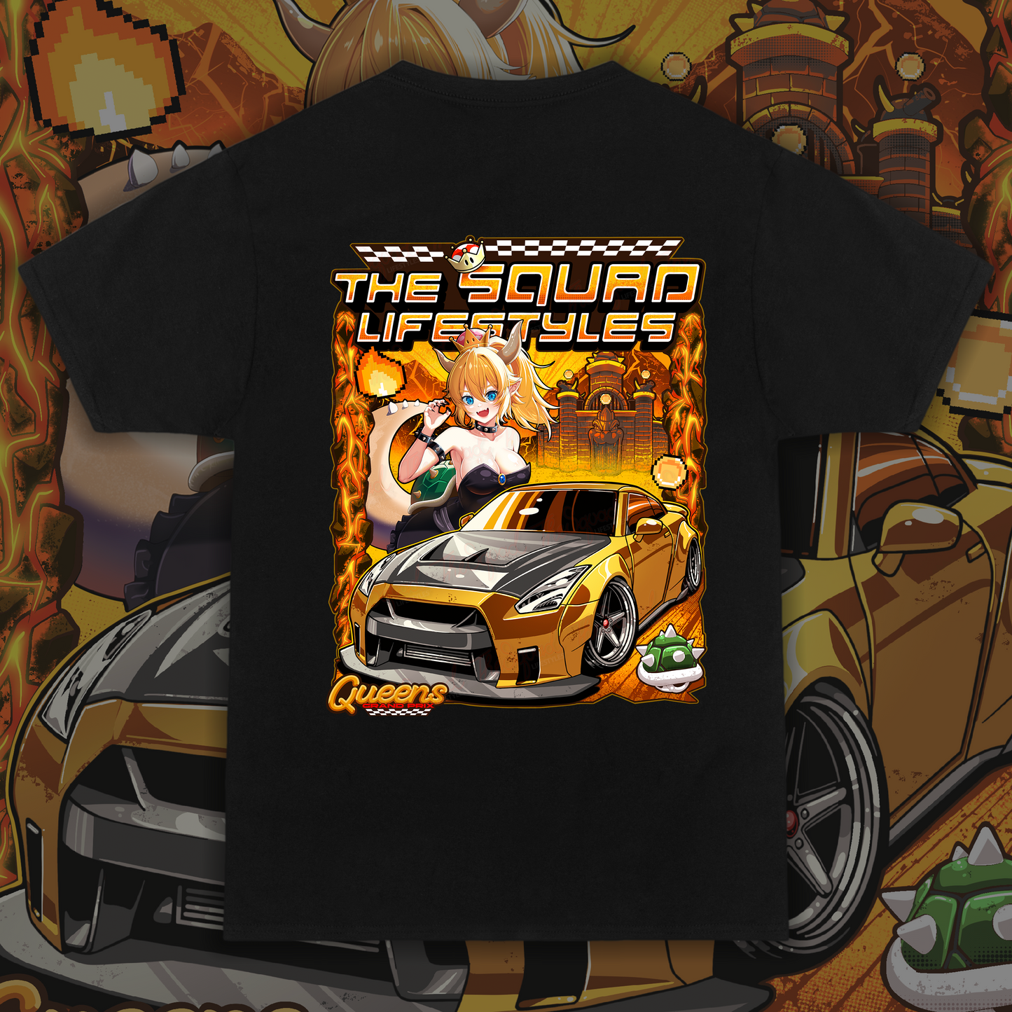 Bowsette x GTR Grand Prix T-Shirt
