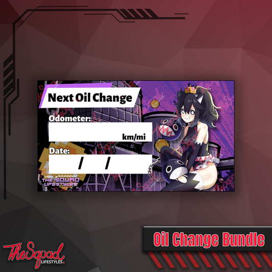 Chompette Oil Change Sticker