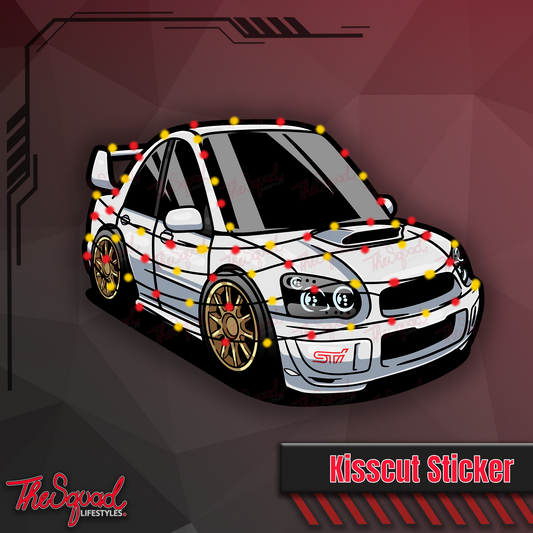 Tooned Christmas Blobeye Sticker