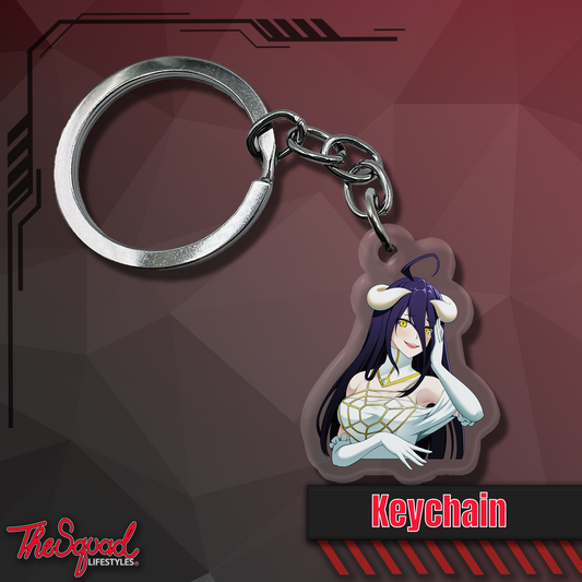 Deathcore Albedo Keychain