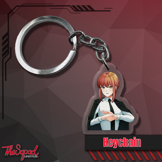 Deathcore Makima Keychain