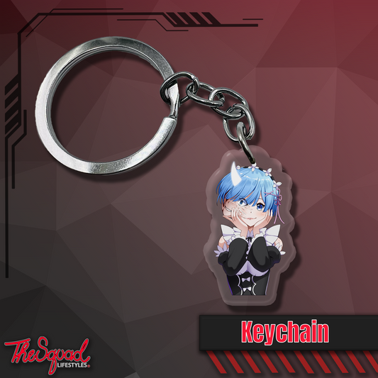 Deathcore Rem Keychain