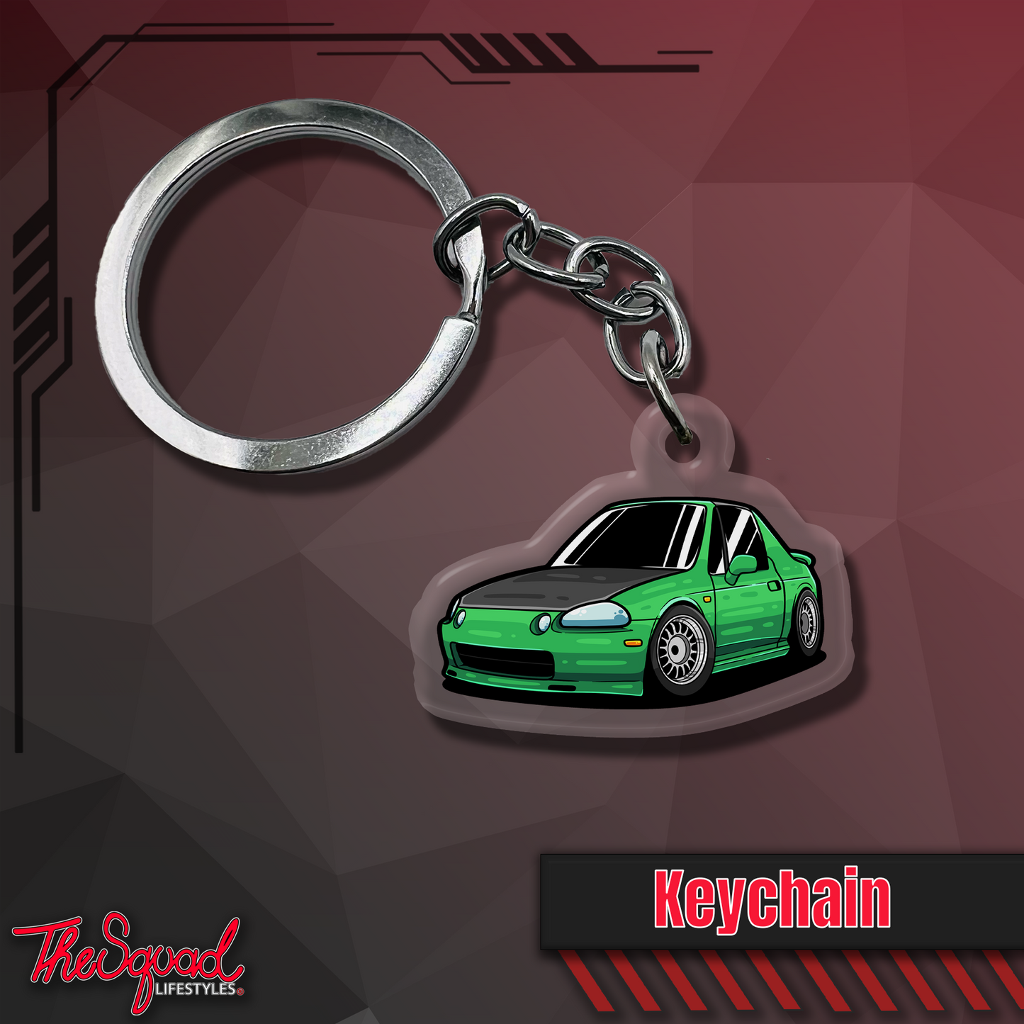 Del Sol Chibi Keychain