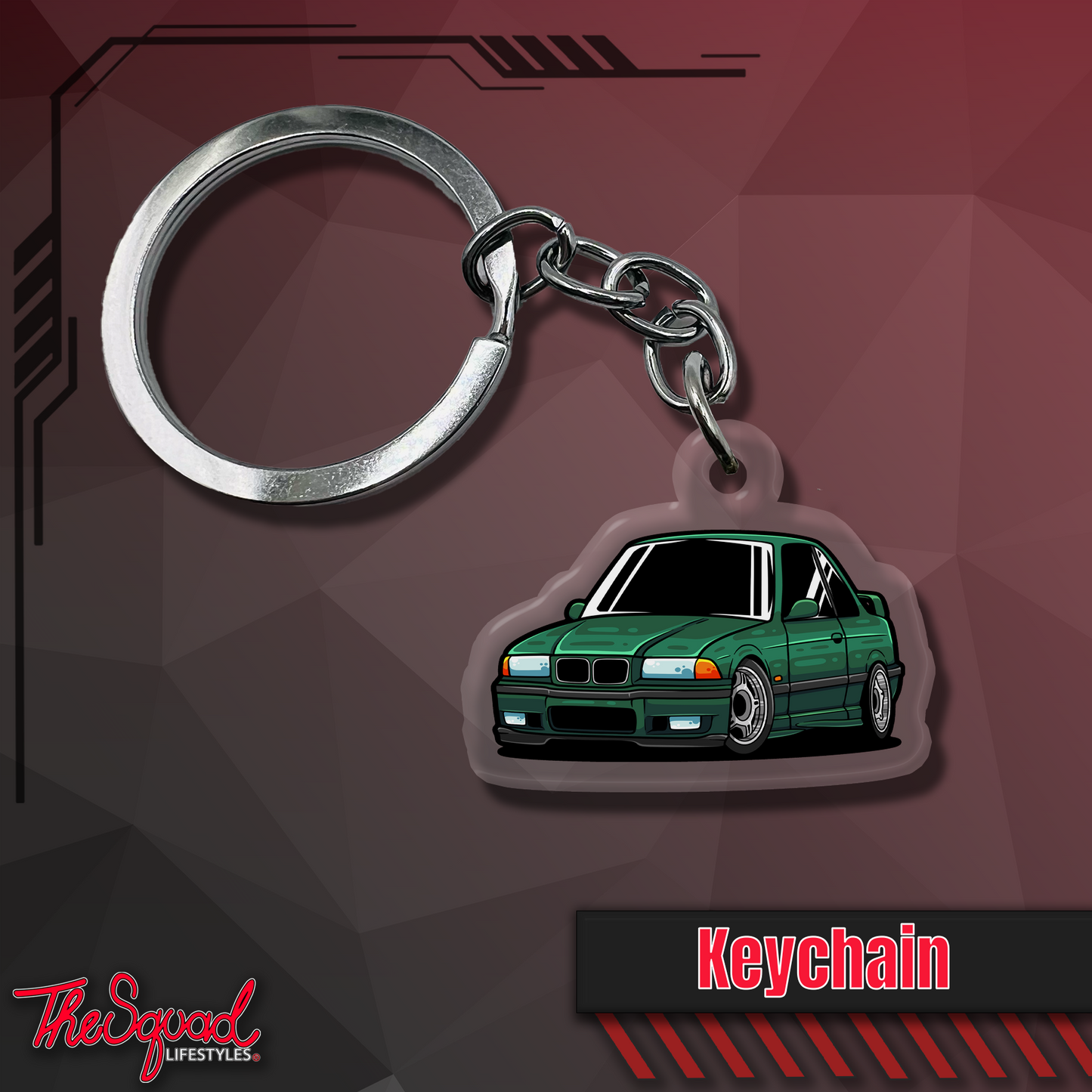 E36 (M3) Chibi Keychain