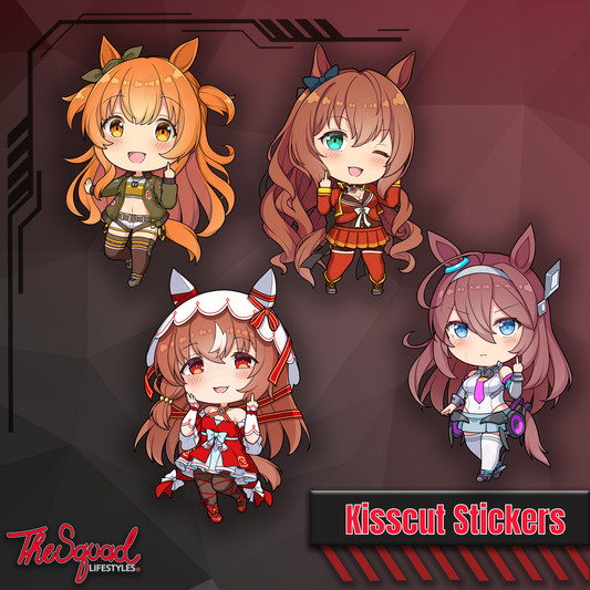Uma Pocket Waifus V4 Full Bodies Stickers