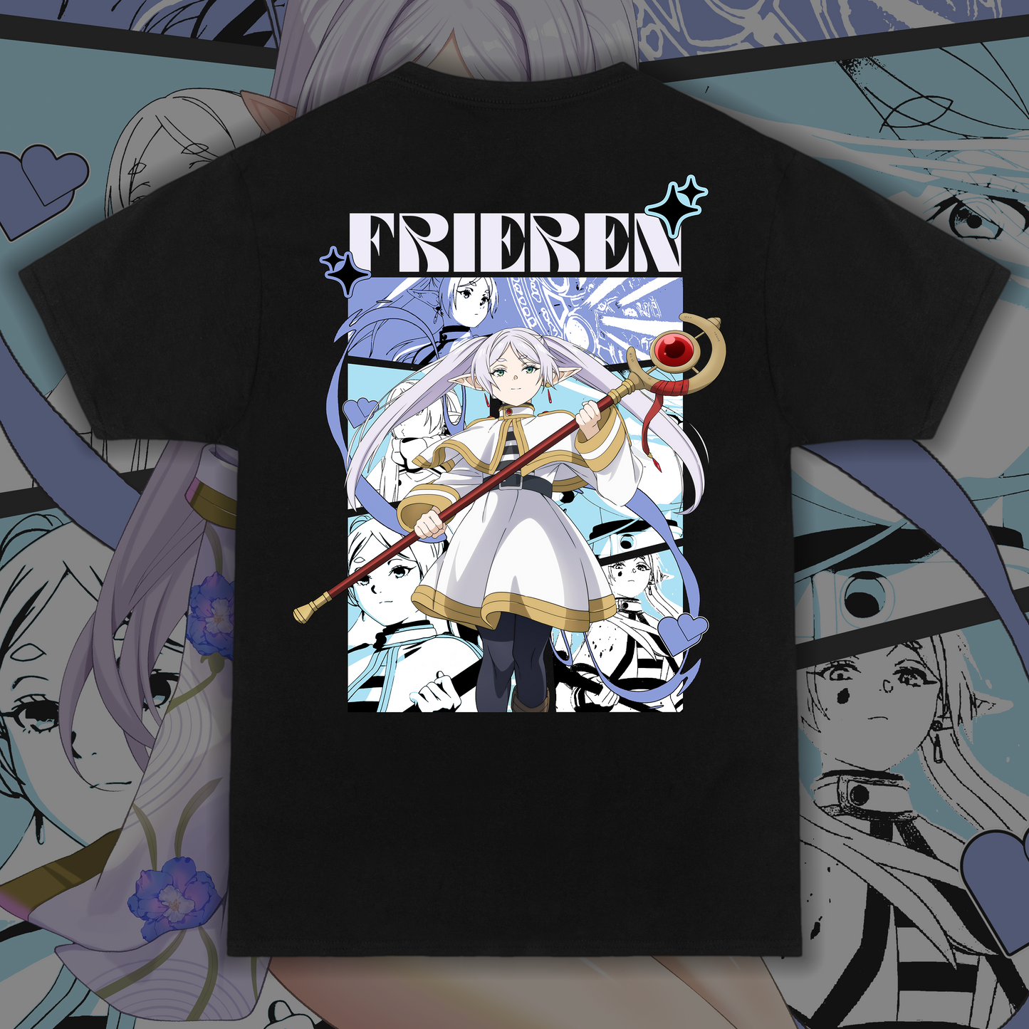 Mage Elf Manga T-Shirt