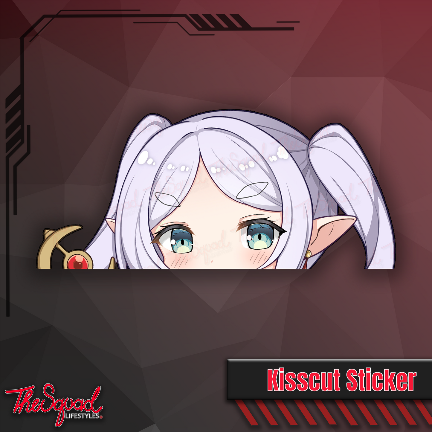 Mage Chibis Peeker Stickers