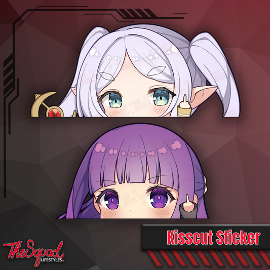 Mage Chibis Peeker Stickers