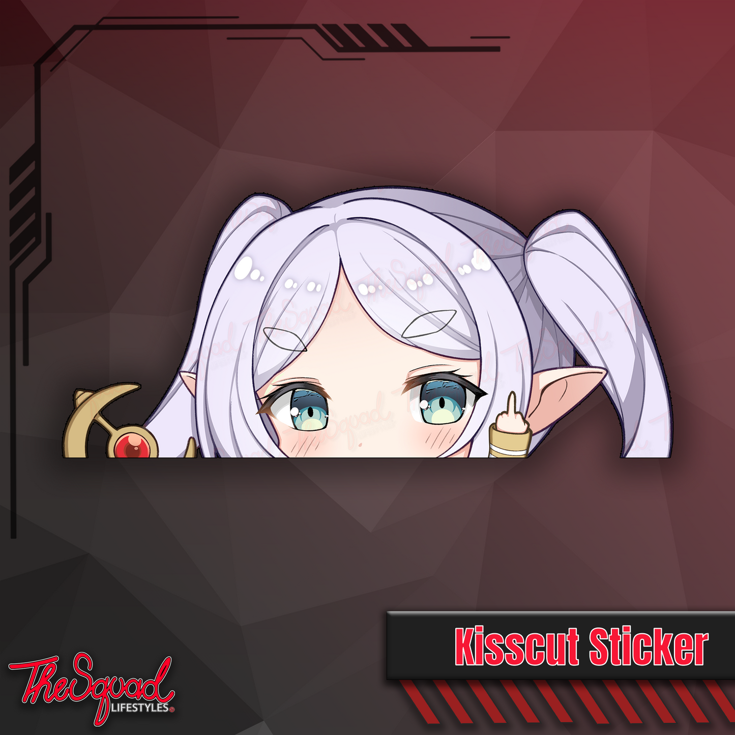 Mage Chibis Peeker Stickers