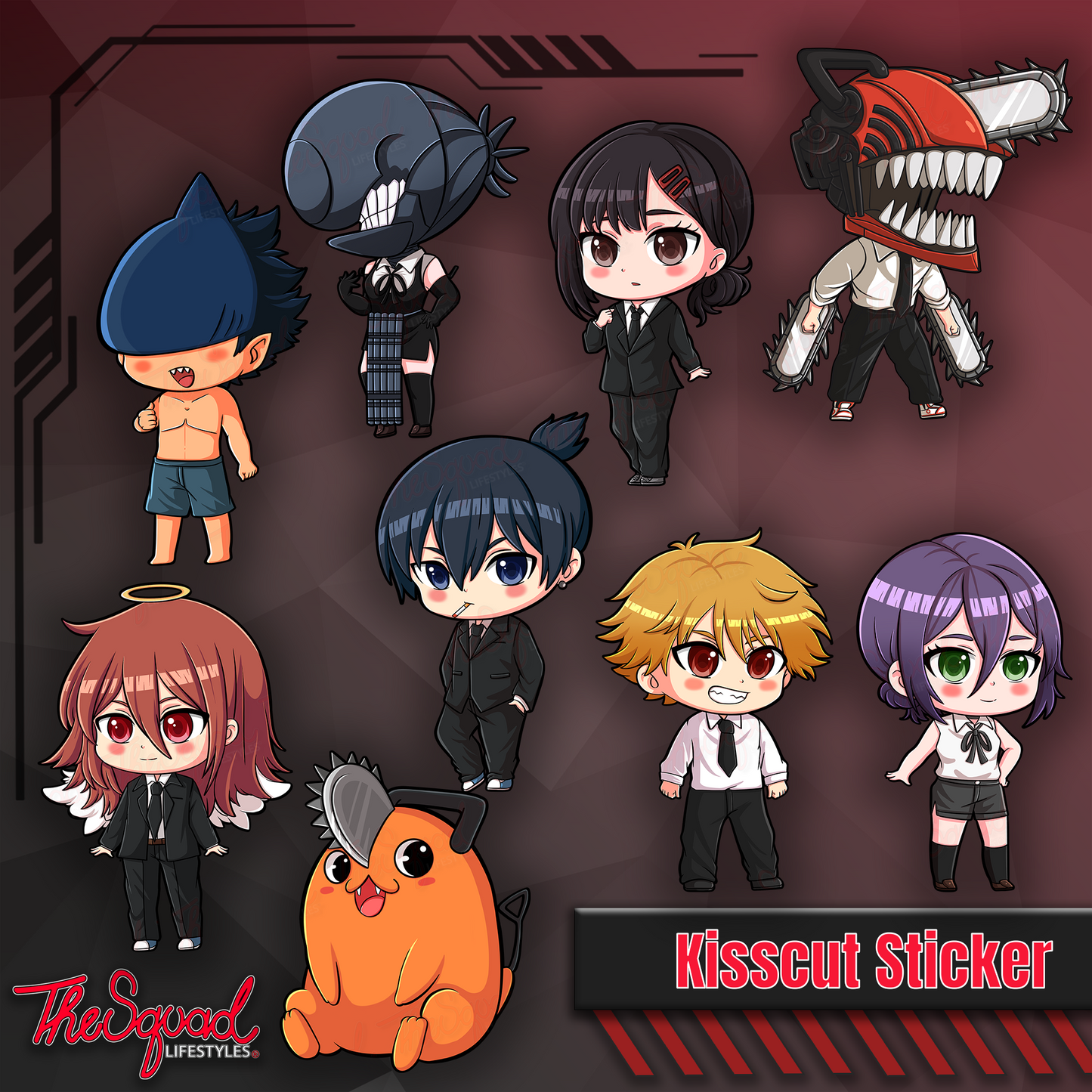 CSM Full Bodies Stickers