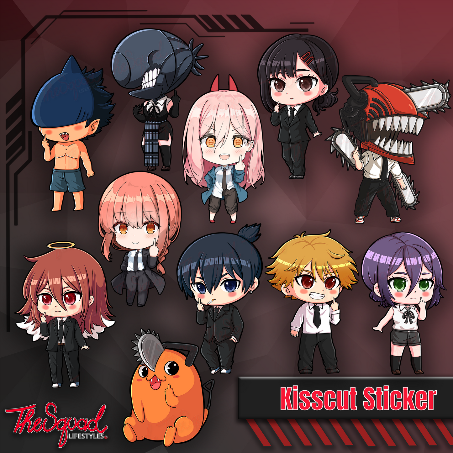 CSM Full Bodies Stickers