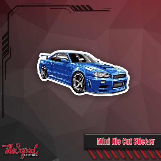 R34 Manga Mini Sticker