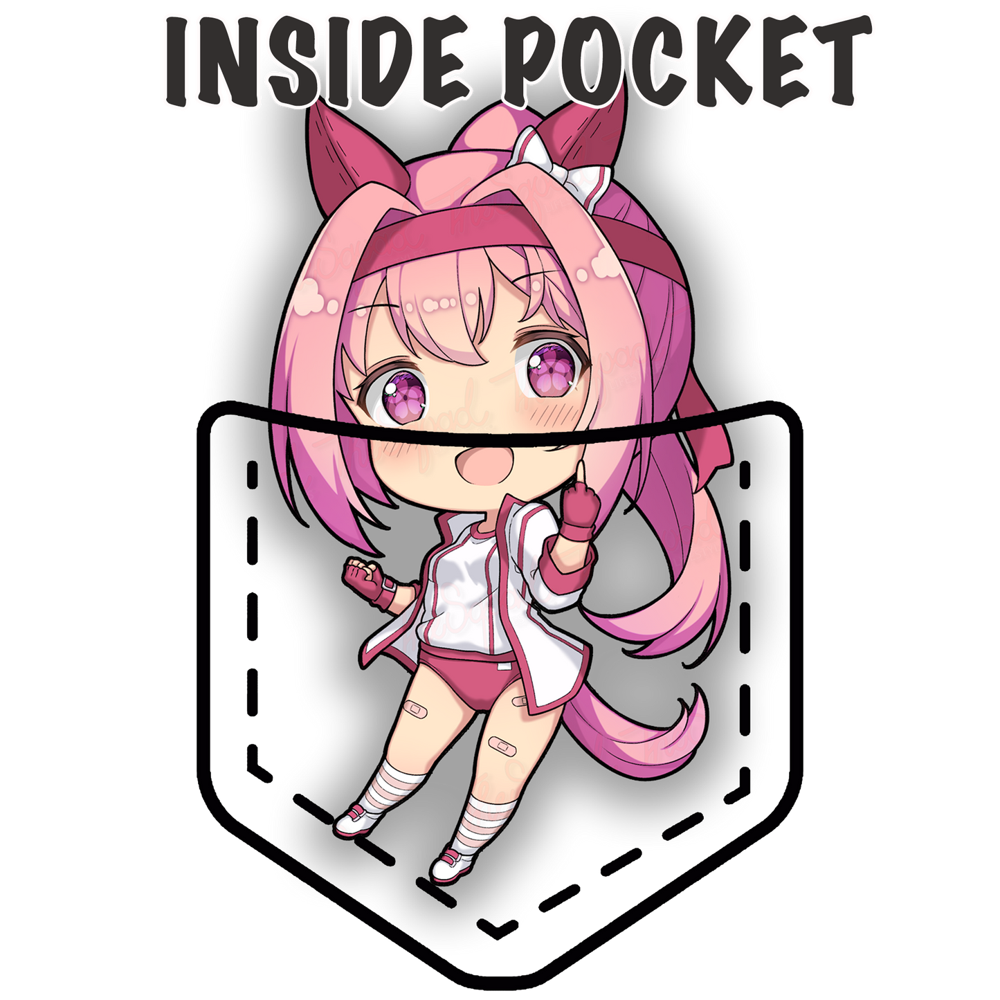 HaruUrara Pocket Uma Shirt