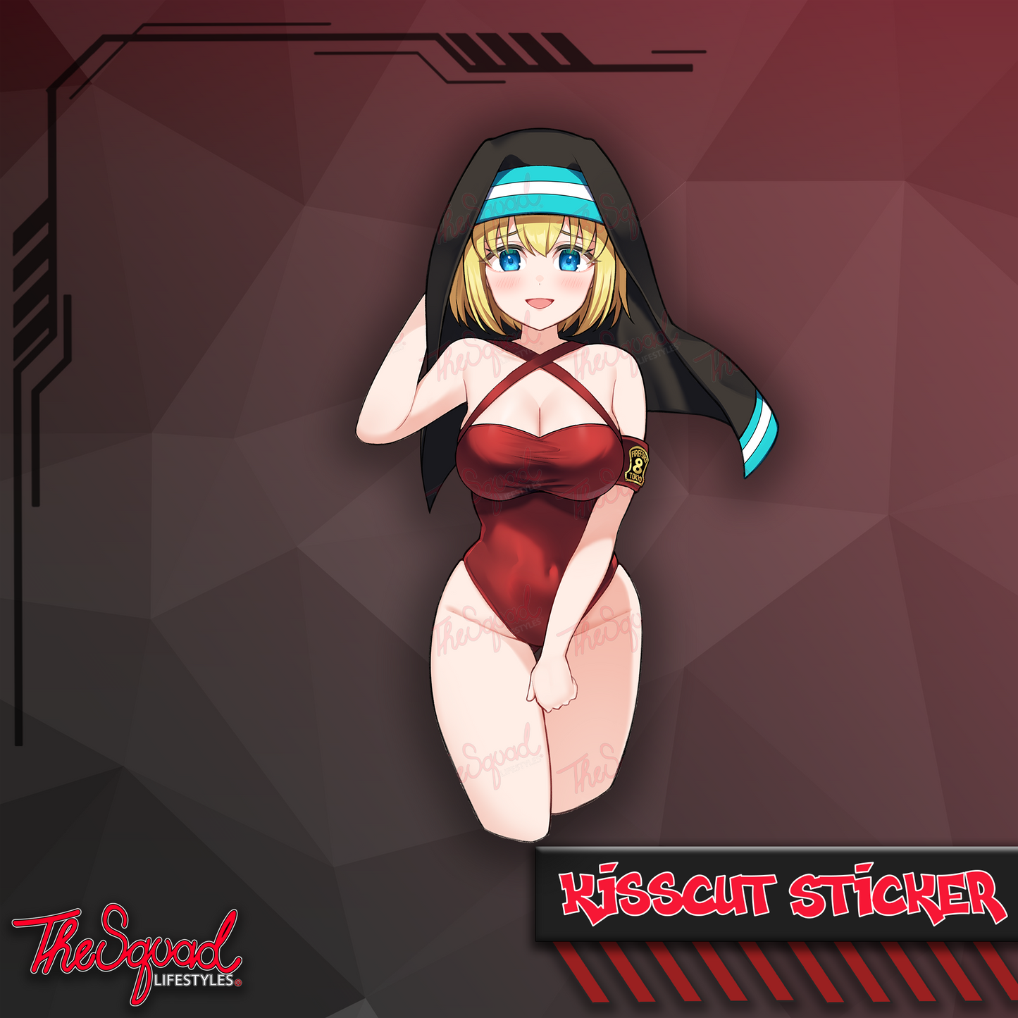 FireForce Lifeguards Stickers