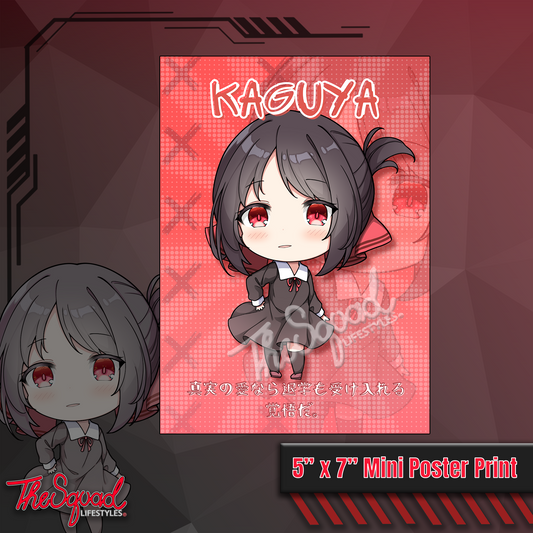 Pocket Waifu Kaguya Chibi Print