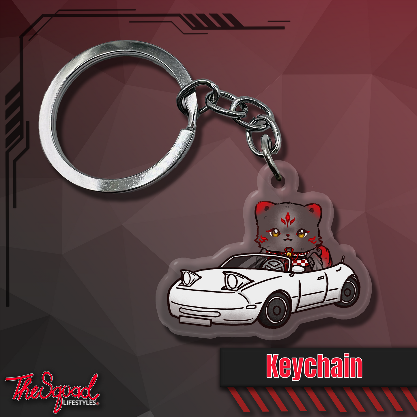 Kumi Miata Keychain