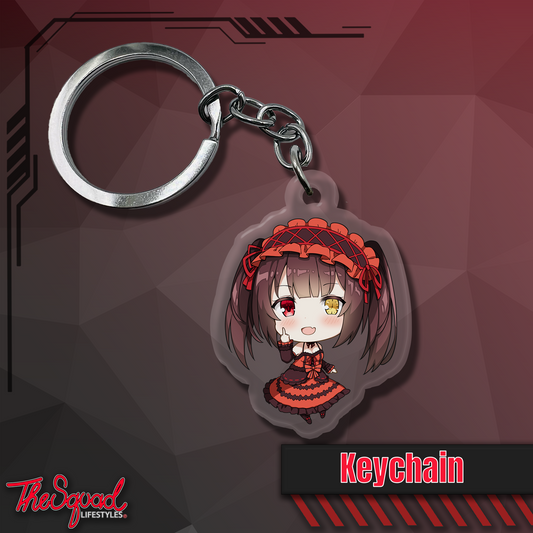 Kurumi Pocket Waifu Keychain