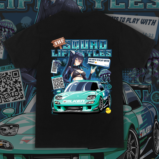 Race Queen Mermaid x RX7 FD T-Shirt