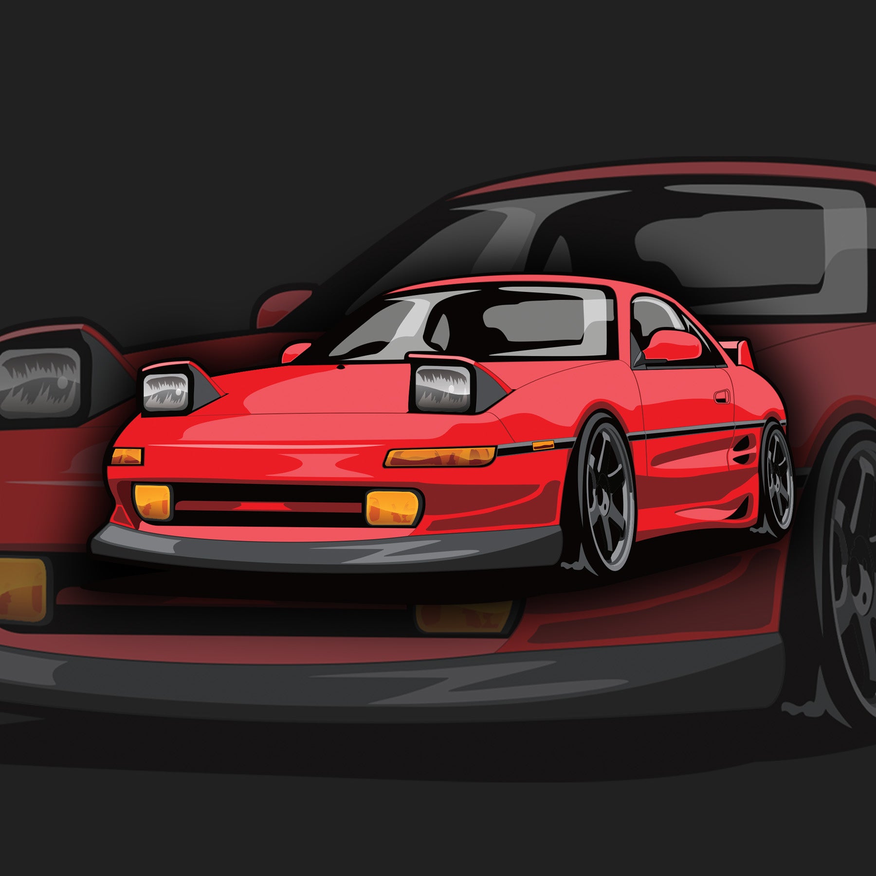 MR2 SW20 Sticker – TheSquadLLC