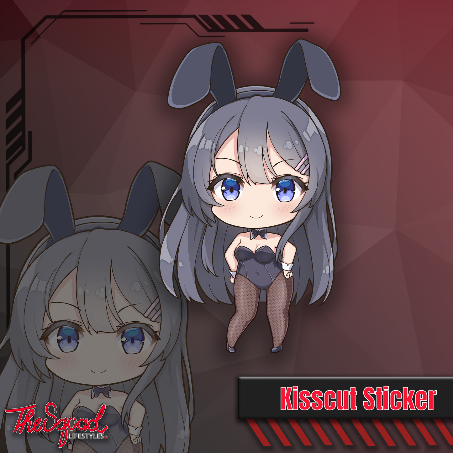 Mai Pocket Chibi Sticker