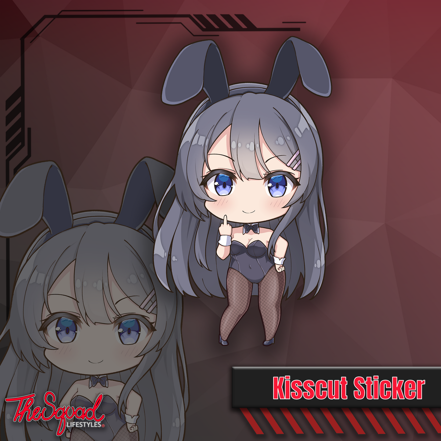 Mai Pocket Chibi Sticker