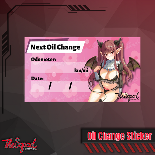 Marin Succubus Oil Change Sticker