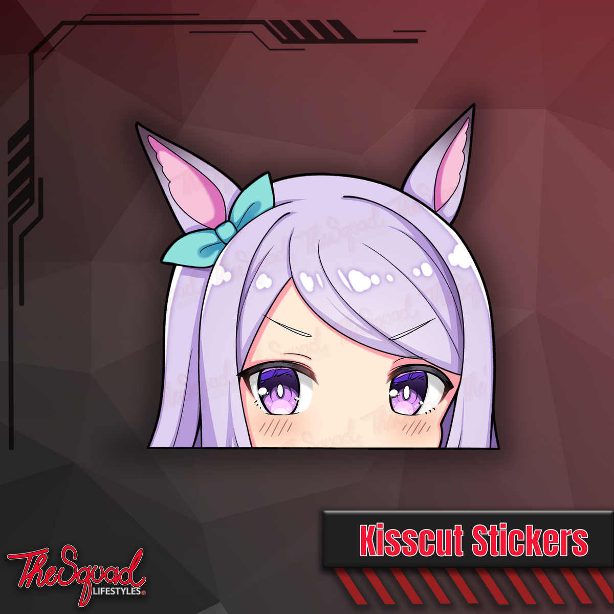 Uma Pocket Waifus V5 Peeker Stickers