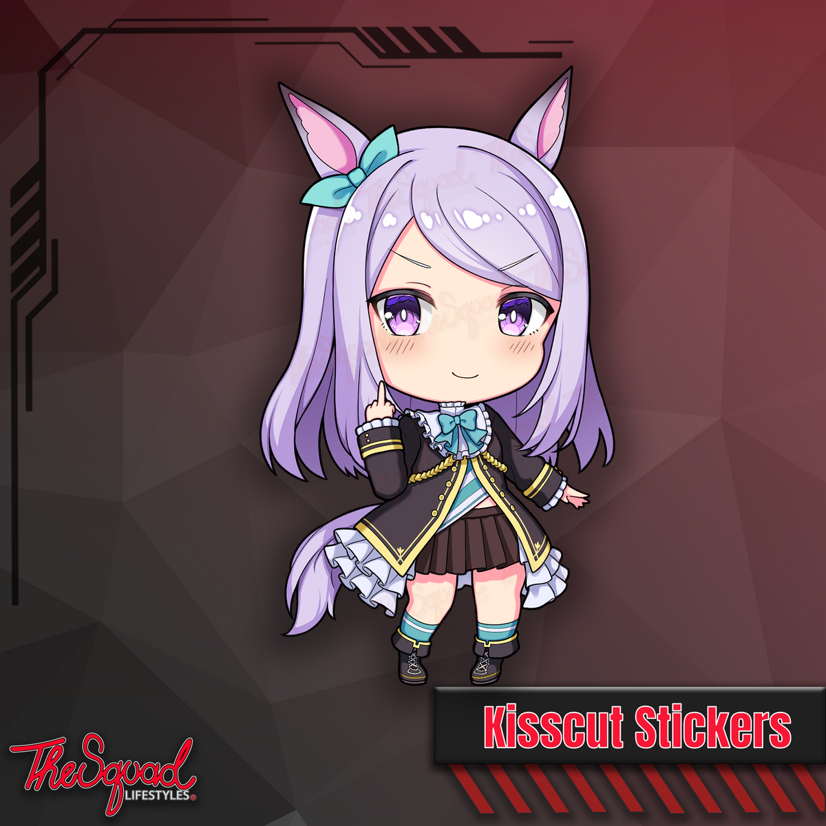 Uma Pocket Waifus V5 Full Bodies Stickers