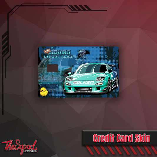 RX7 FD Racing Livery Credit Card Skin