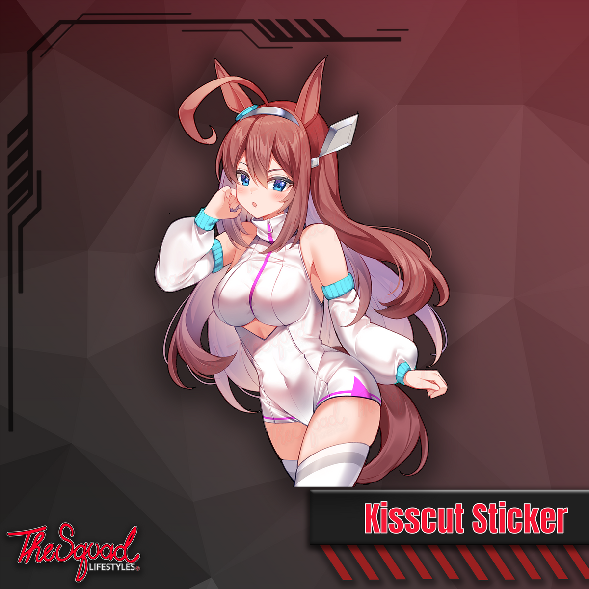 Racer Uma Stickers