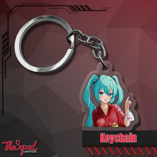 Festival Miku Keychain