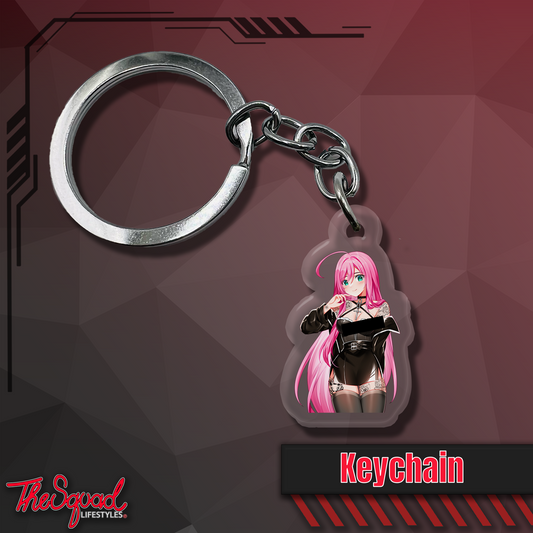 Goth Moka Keychain