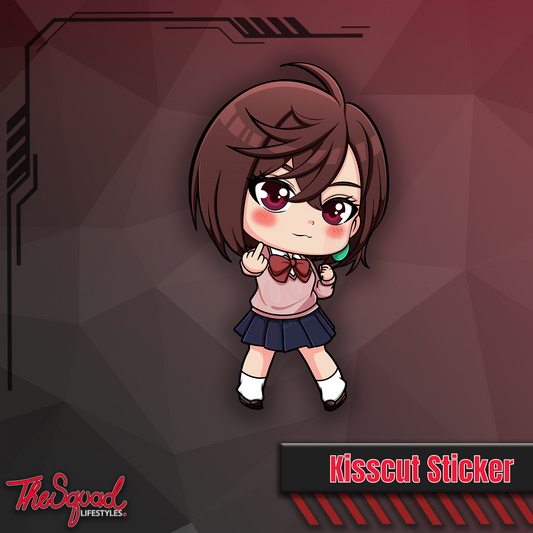 Momo Pocket Chibi Sticker