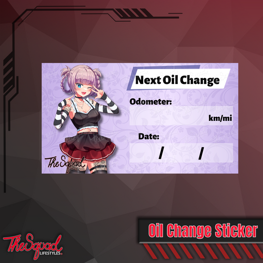 Nazuna Goth Oil Change Sticker