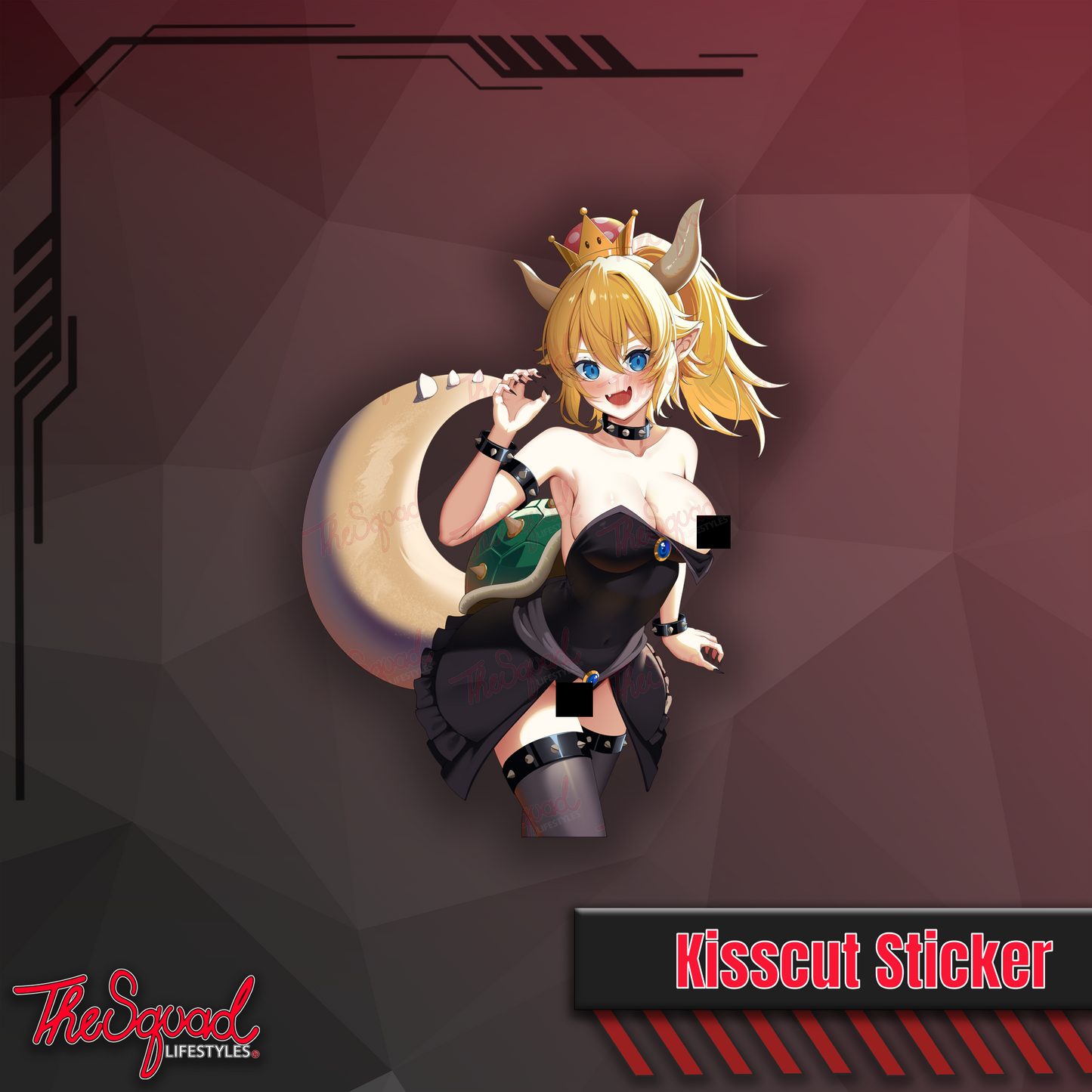Bowsette Sticker