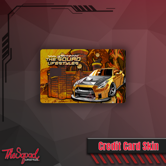 Orange GTR (R35) Credit Card Skin