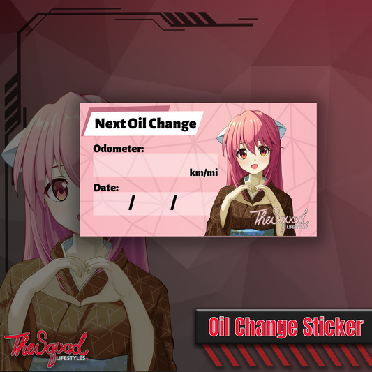 Nyu Festival Oil Change Sticker