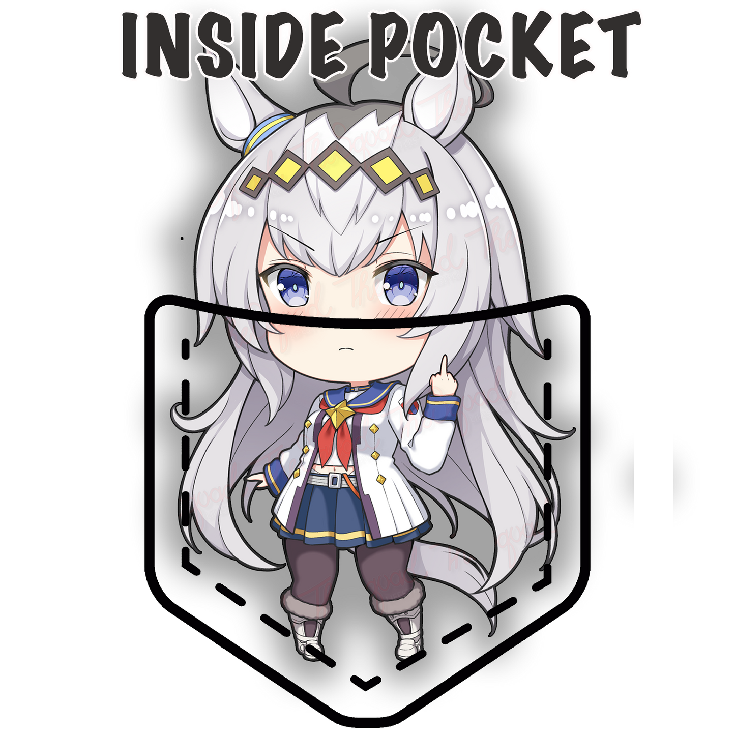 Oguri Pocket Waifu Shirt