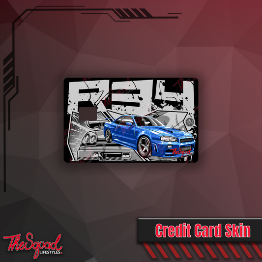 R34 Credit Card Skin