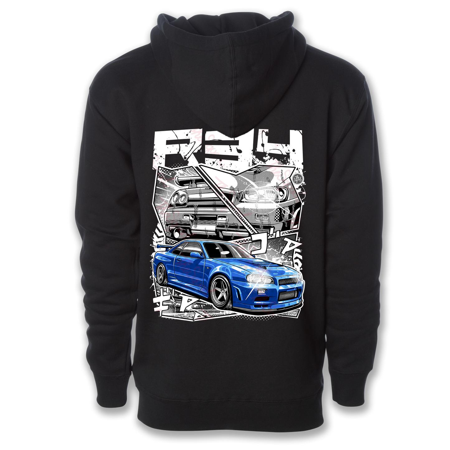 R34 Manga Hoodie
