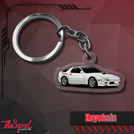 RX7 FC (Redsuns) Keychain