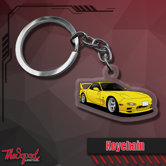 RX7 FD (Redsuns) Keychain