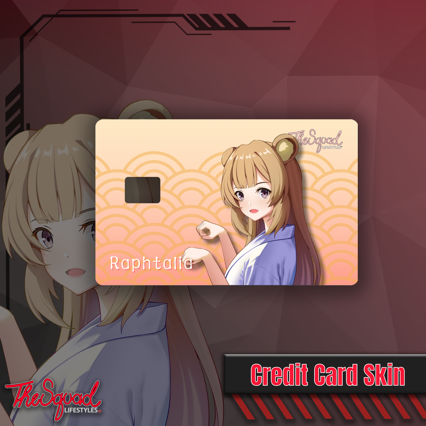 Raphtalia Credit Card Skin