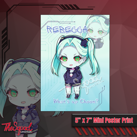 Pocket Waifu Rebecca Chibi Print