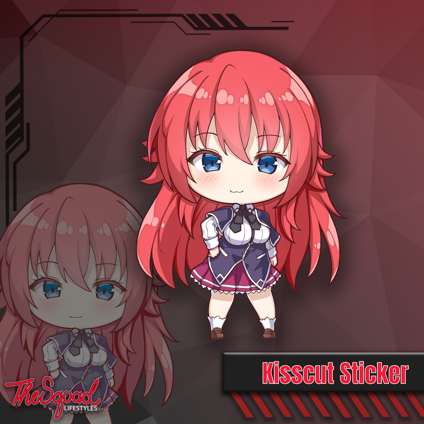 Rias Pocket Waifu Sticker