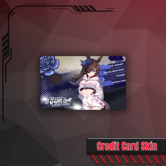 Rice Shower Racer Uma Credit Card Skin